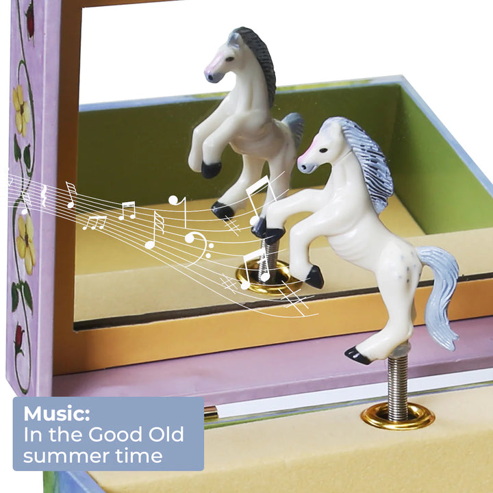 Horse Fairy Music Box