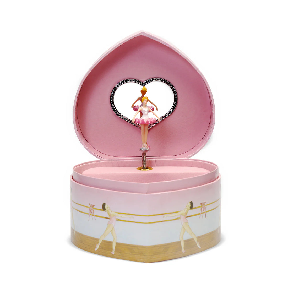 Ballerina Heart Music Box