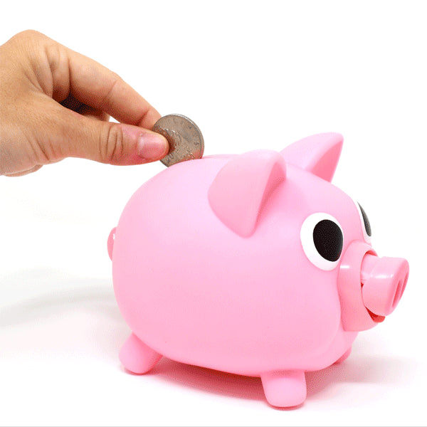 Jabber Ball Pink Jiggy Bank