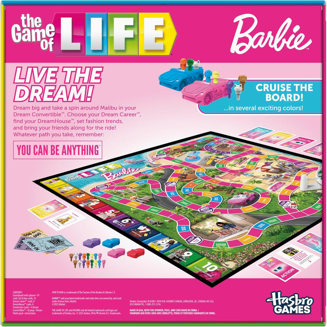 Game Of Life Barbie Edition