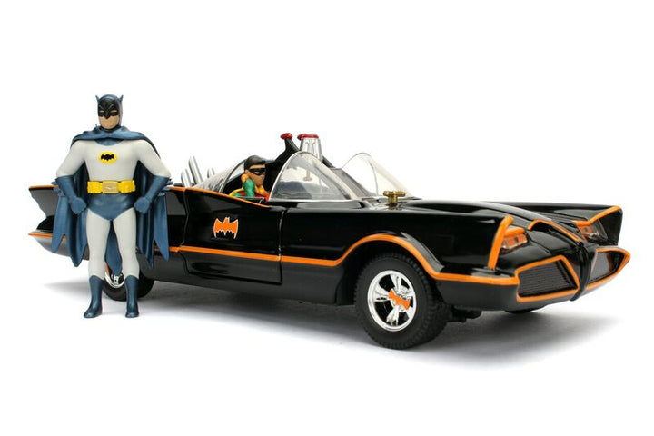 1/24 1966 Batmobile W/Batman & Robin