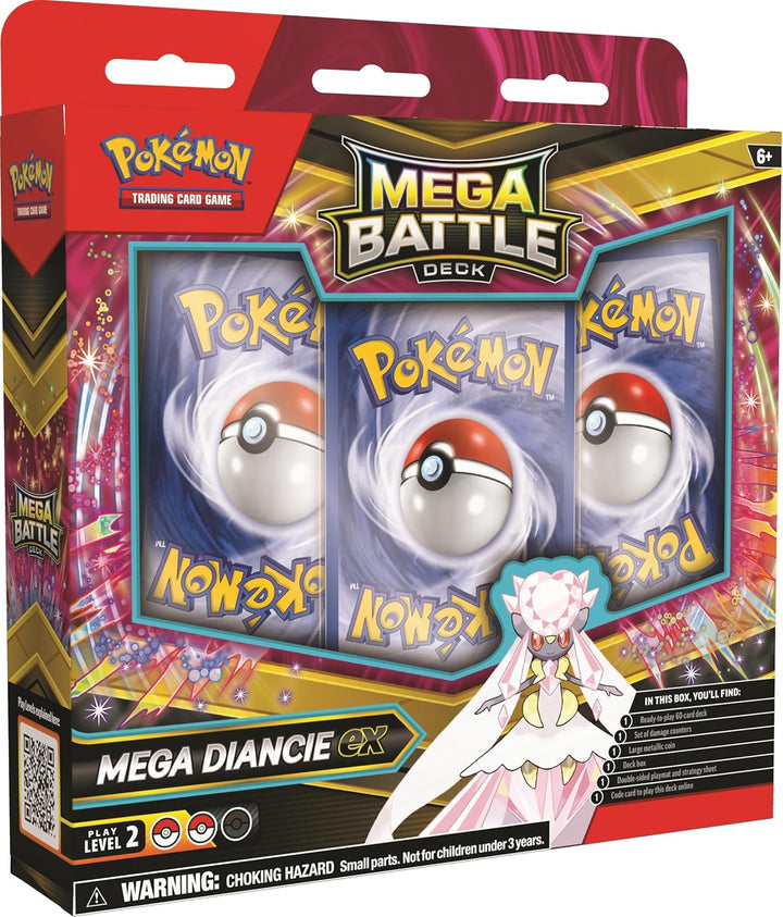 Pokemon Mega Gengar/Diancie Battle Deck Individual