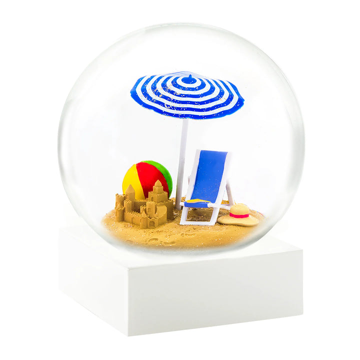 Snow Globe Beach Scene