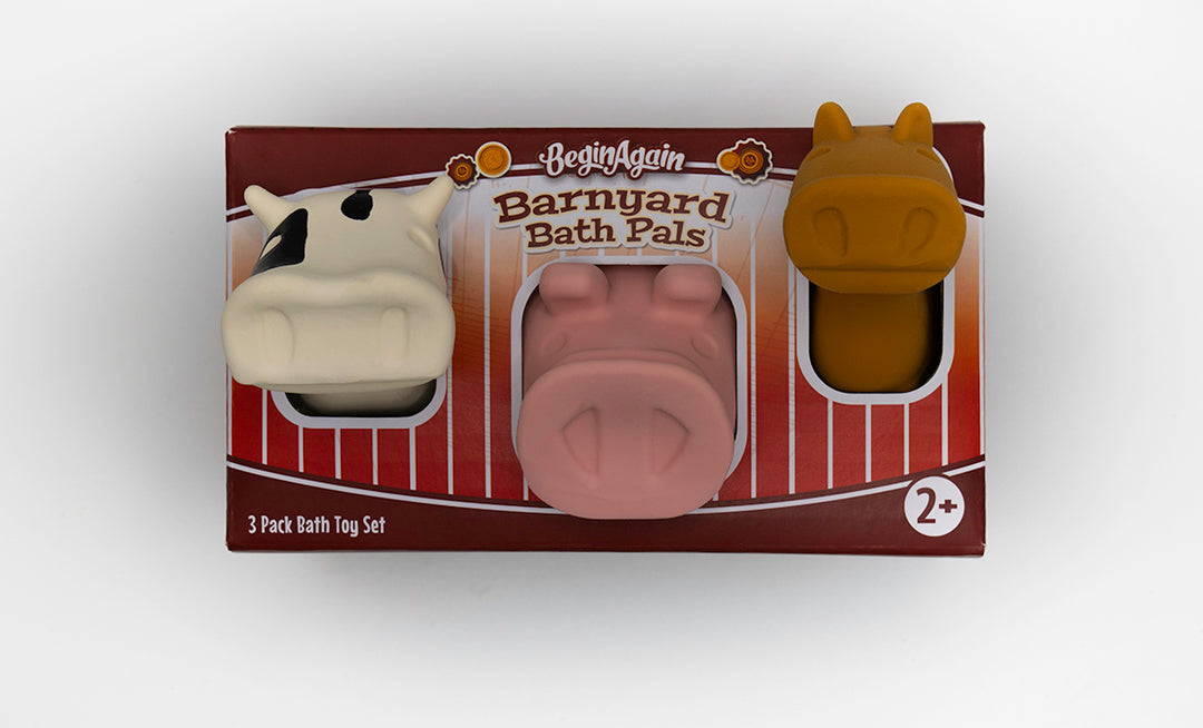 Barnyard Bath Pals Set of 3