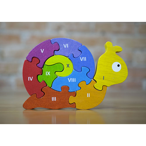 Number Snail Puzzle 