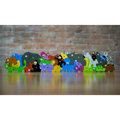 Animal Parade A to Z Puzzle