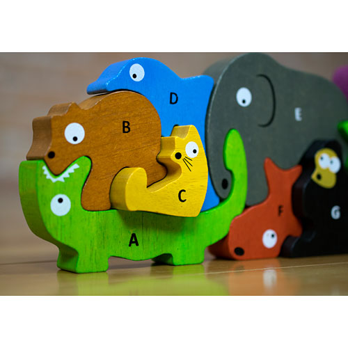 Animal Parade A to Z Puzzle