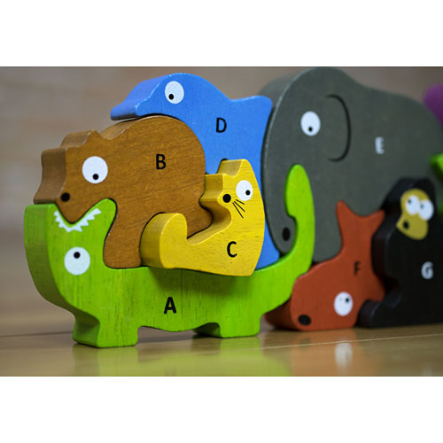 Animal Parade A to Z Puzzle