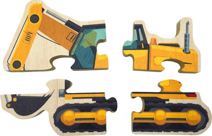 Construction Vehicle Puzzle - Excavator