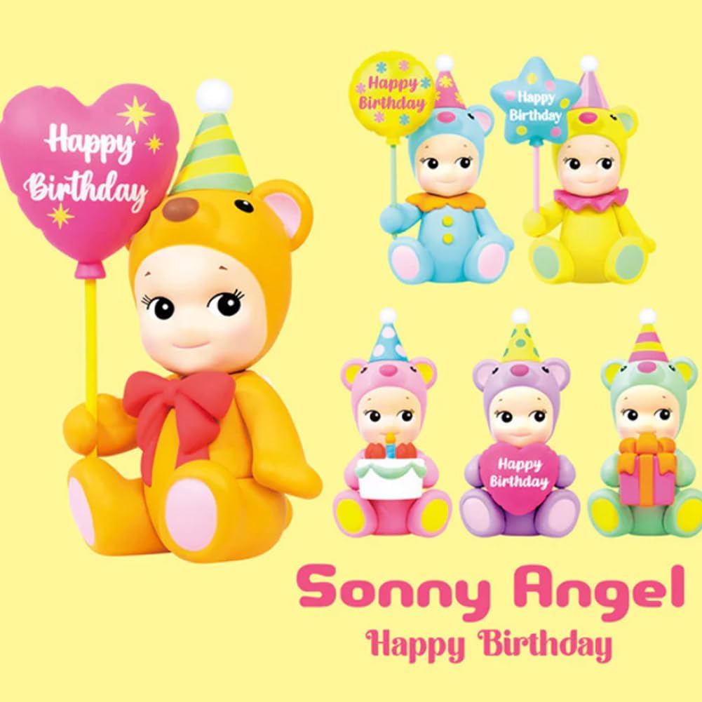 Sonny Angel Birthday Gift Bear Series Individual
