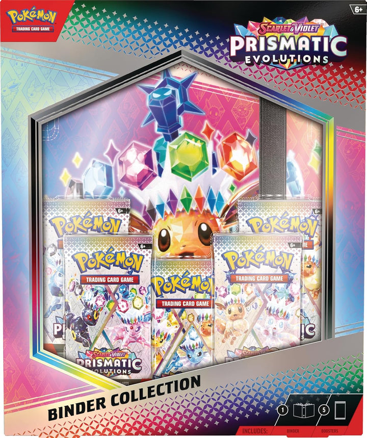 Pokemon Prismatic Evolution Binder Collection