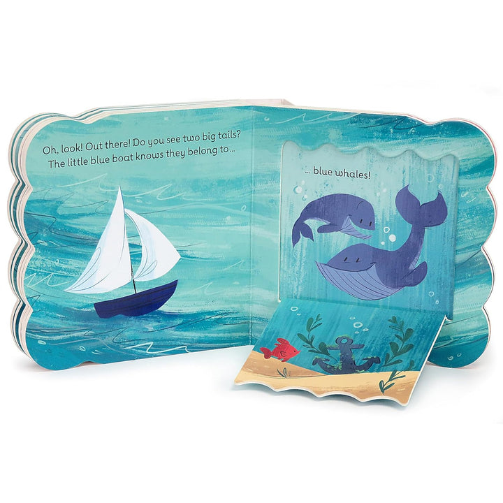 Little Blue Boat Chunky Flap Book