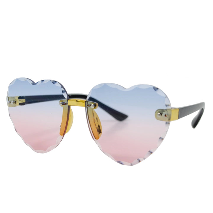 Blue Heart Sunglasses