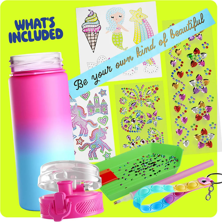 DIY Glow In Dark Water Bottle Kit