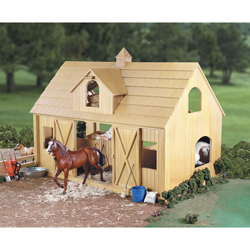 Deluxe Wood Barn with Cupola