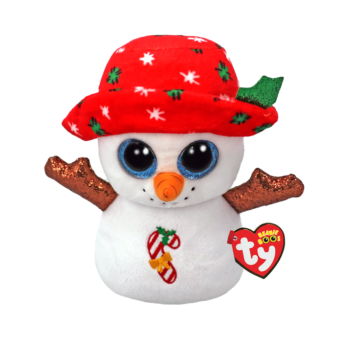 Beanie Boo Brrrnie Snowman