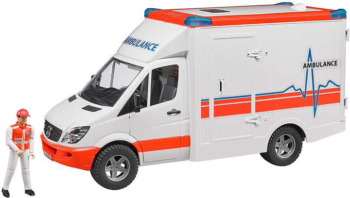 Bruder 02536 MB Sprinter Ambulance with driver