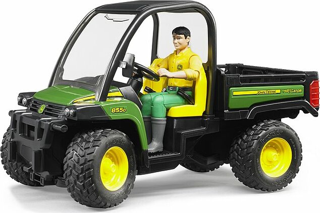 John Deere Gator XUV 855D with driver