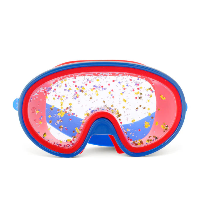 Bursting In Blue Swim Mask