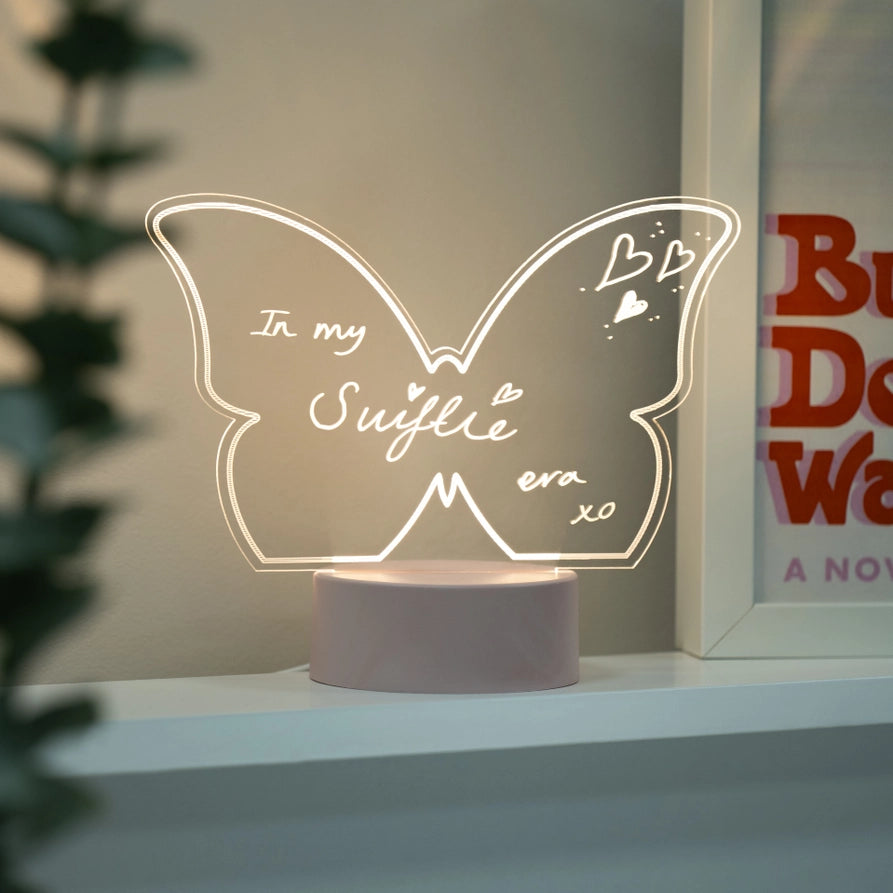Butterfly Acrylic Light Up Sign