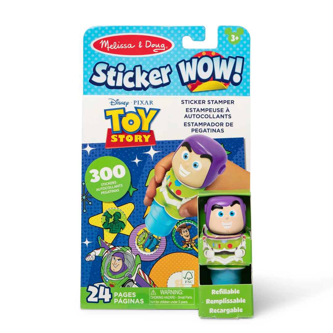Sticker Wow Buzz Lightyear Pad & Stamp 8
