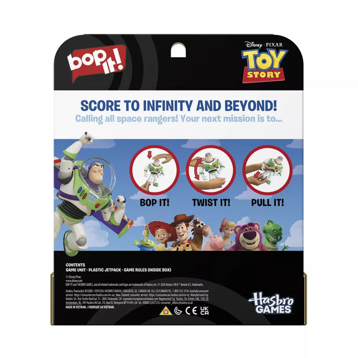 Bop It Toy Story Buzz Lightyear