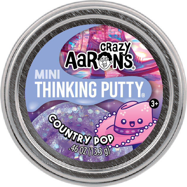 Mini Country Pop - 2" Thinking Putty Tin 