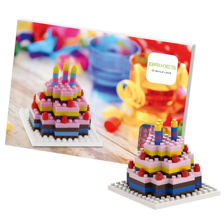 Brixies Birthday Cake Postcard