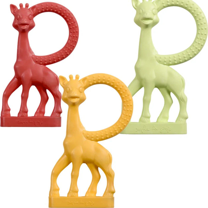 Sophie Vanilla Teether Ring (assorted colors)