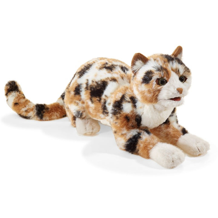 Calico Cat Hand Puppet