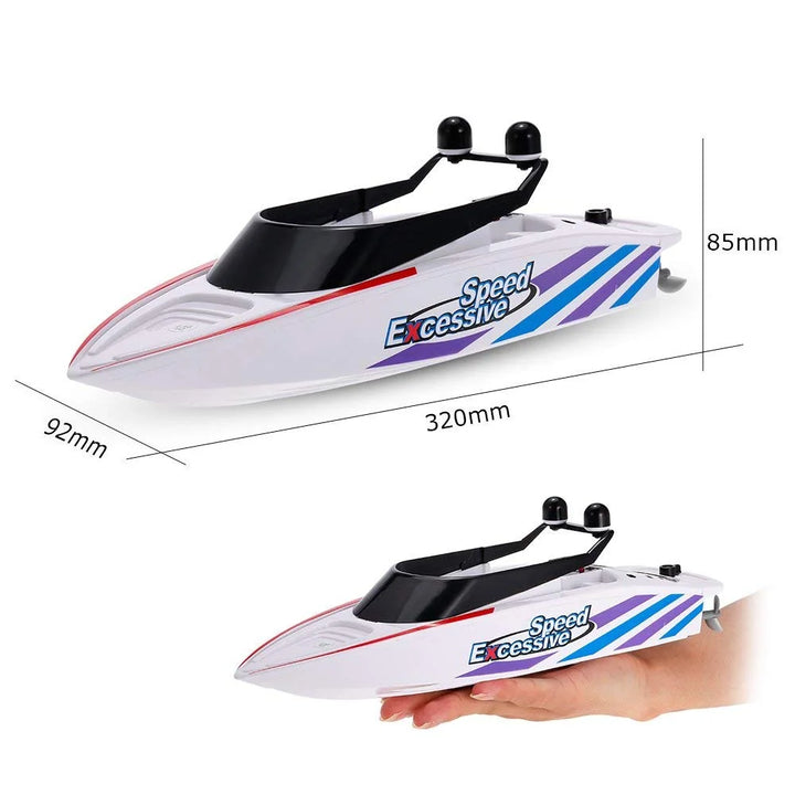 Remote Control Cavort Racing Boat In White OR Orange