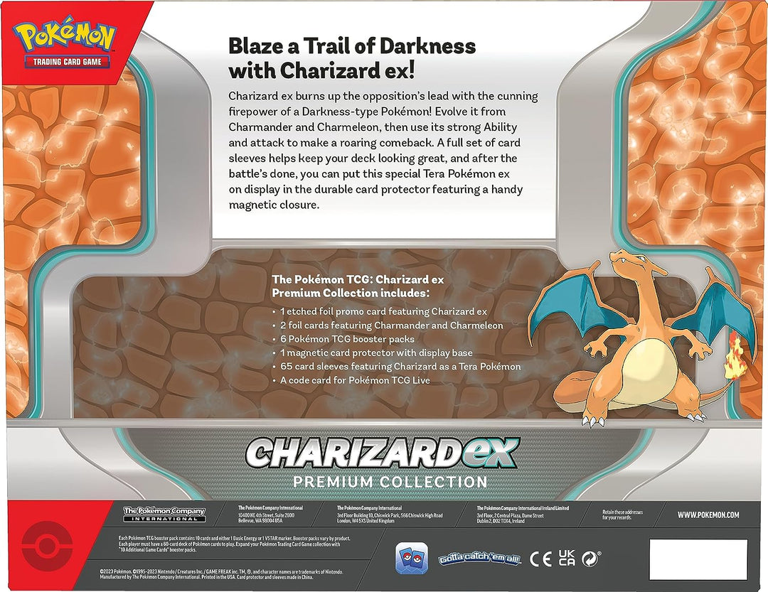 Pokemon Charizard Ex Collection Box