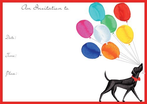 Charlee's Parade (Balloons) Invitations