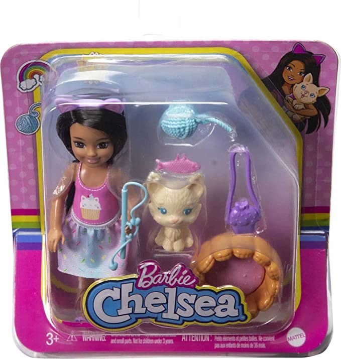 Barbie Chelsea Doll with Kitty