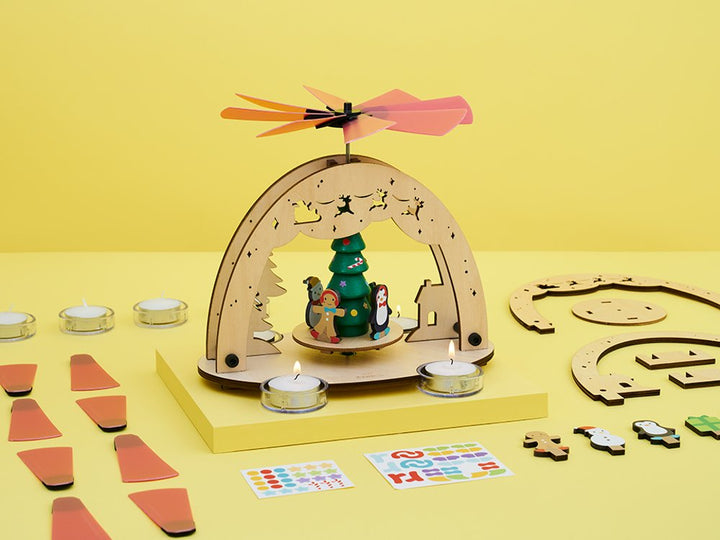 Christmas Candle Carousel Kit