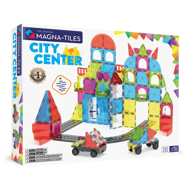 City Center Magna-Tiles 110Pc