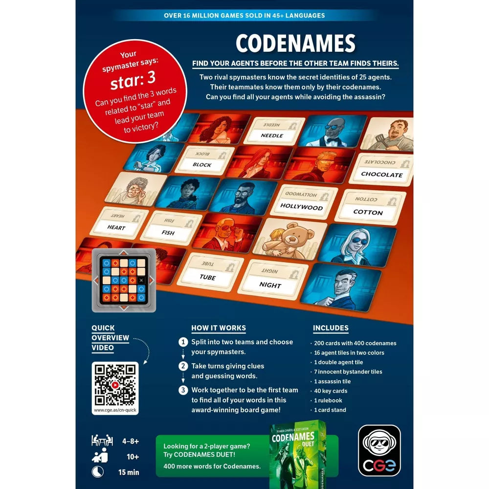 Codenames New Edition