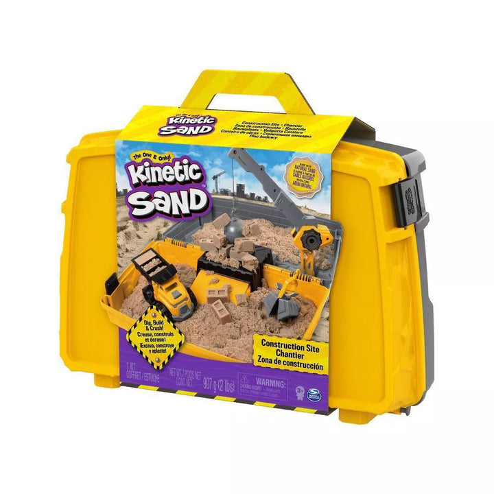 Kinetic Sand Construction Site Folding Sandbox Playset