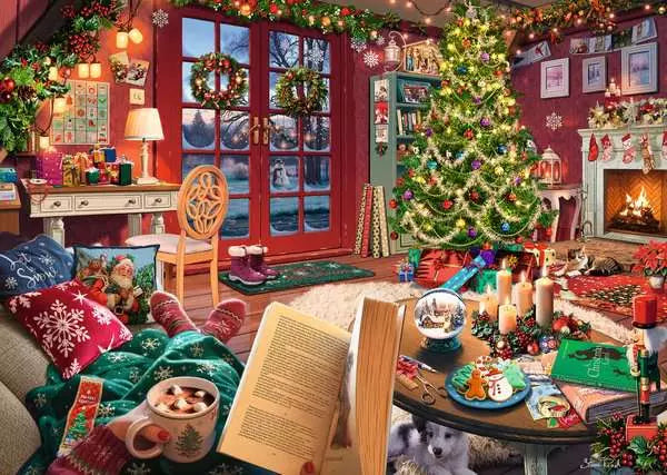 Cozy Christmas Retreat 500 Large Format Pc