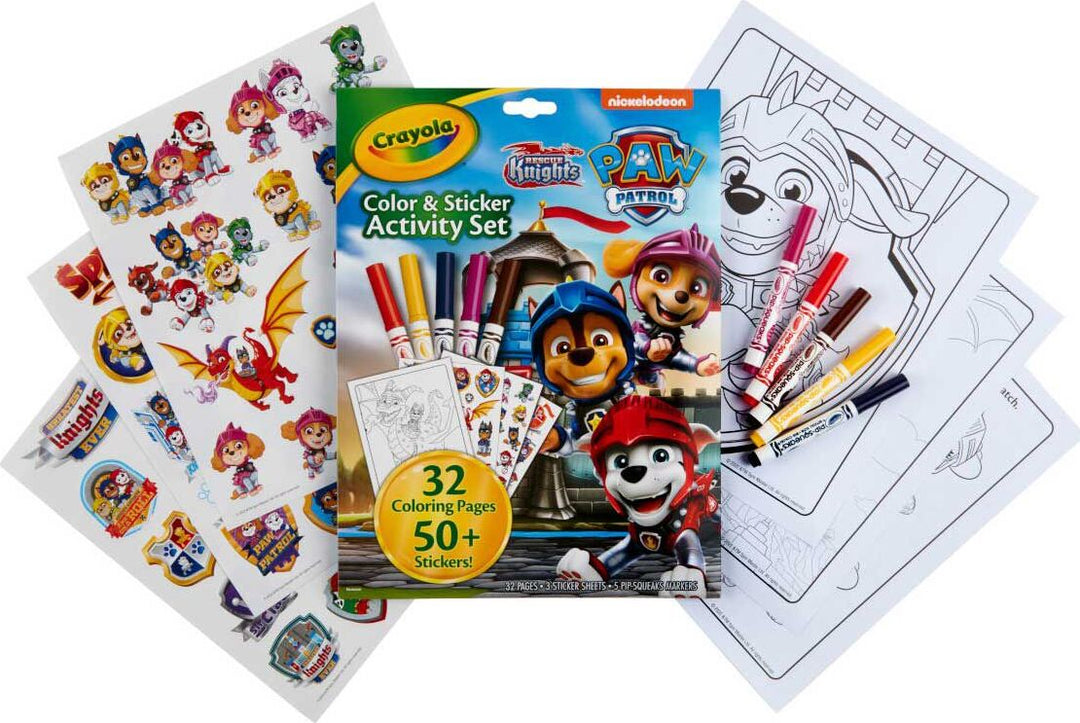 Color & Sticker Activity Set, Paw Patrol