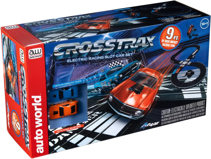 HO Crosstrax Slot Car Course Set