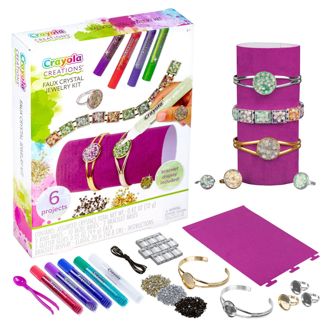 Faux Crystal Jewelry Set