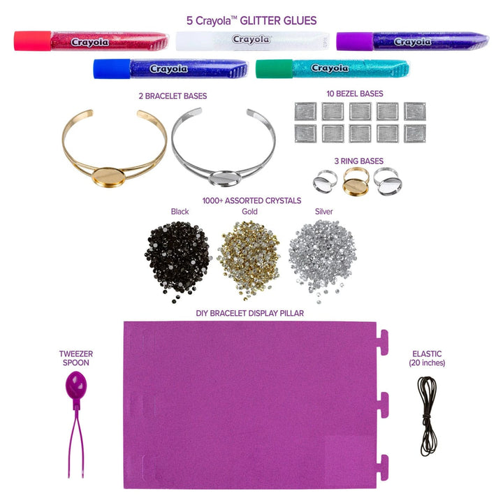 Faux Crystal Jewelry Set