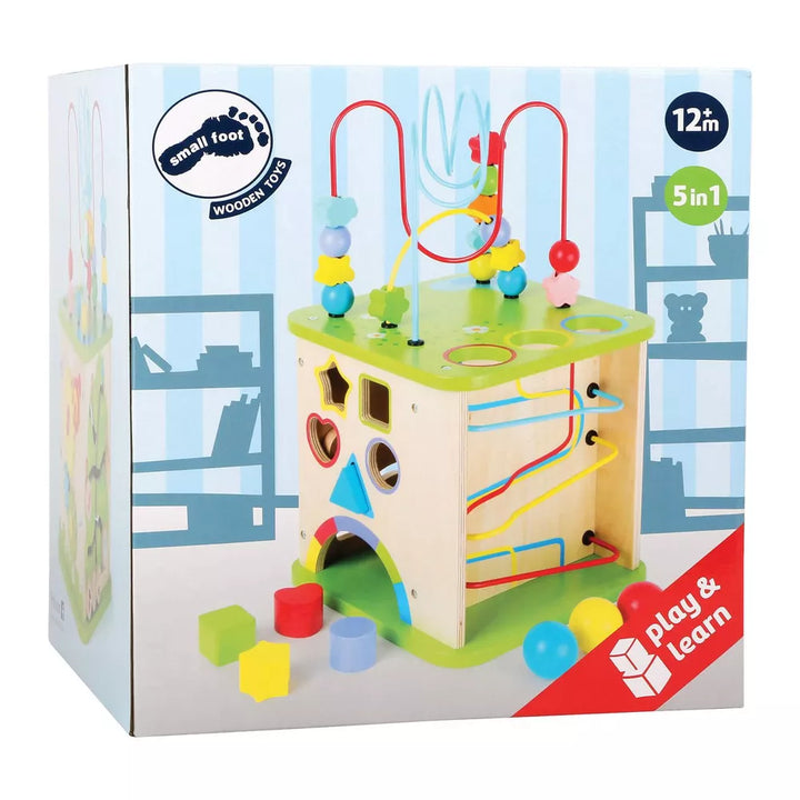 Activity Center with Marble Run