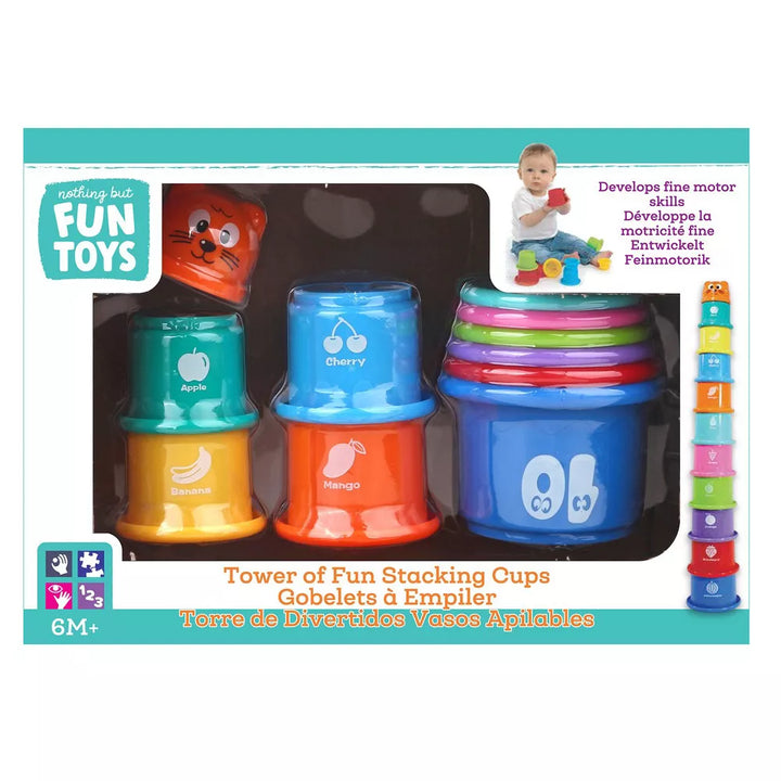 Tower Of Fun Stacking Cups