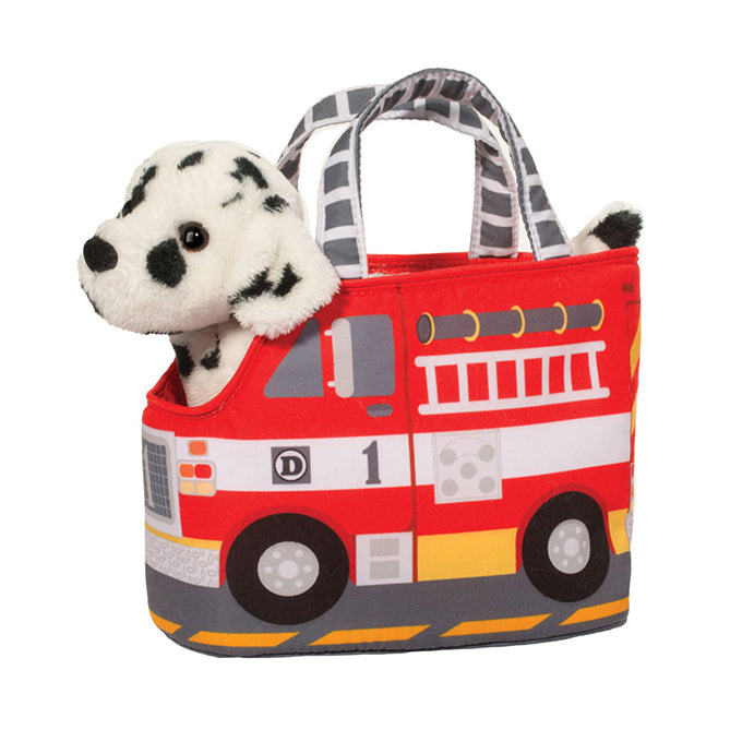 Pet Sak Fire Truck with Dalmation