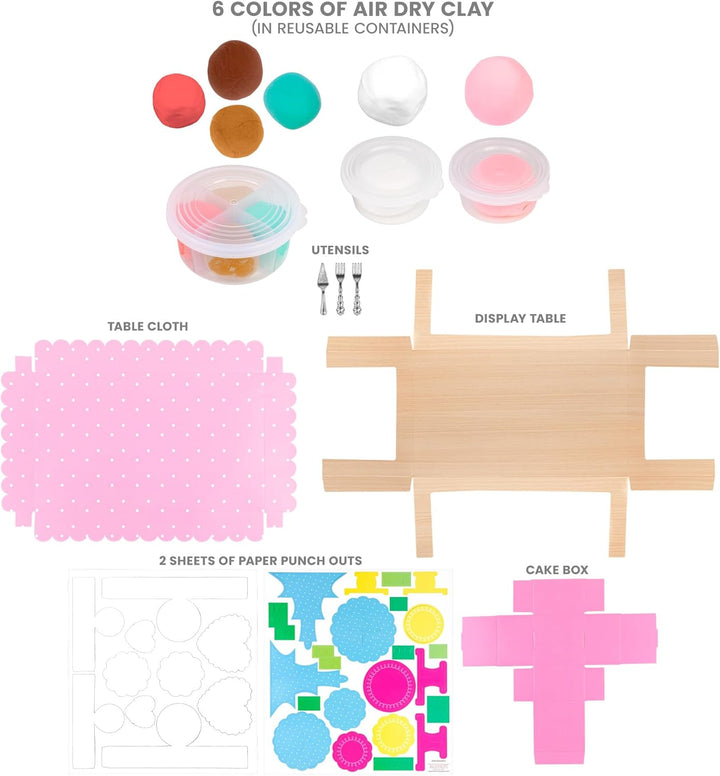 Dessert Party Air Dry Clay Kit