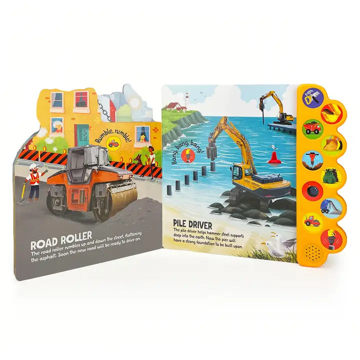 Dig It! Dump It! Build It! Sound Board Book