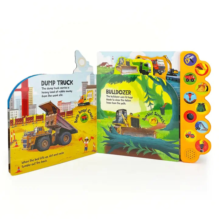 Dig It! Dump It! Build It! Sound Board Book