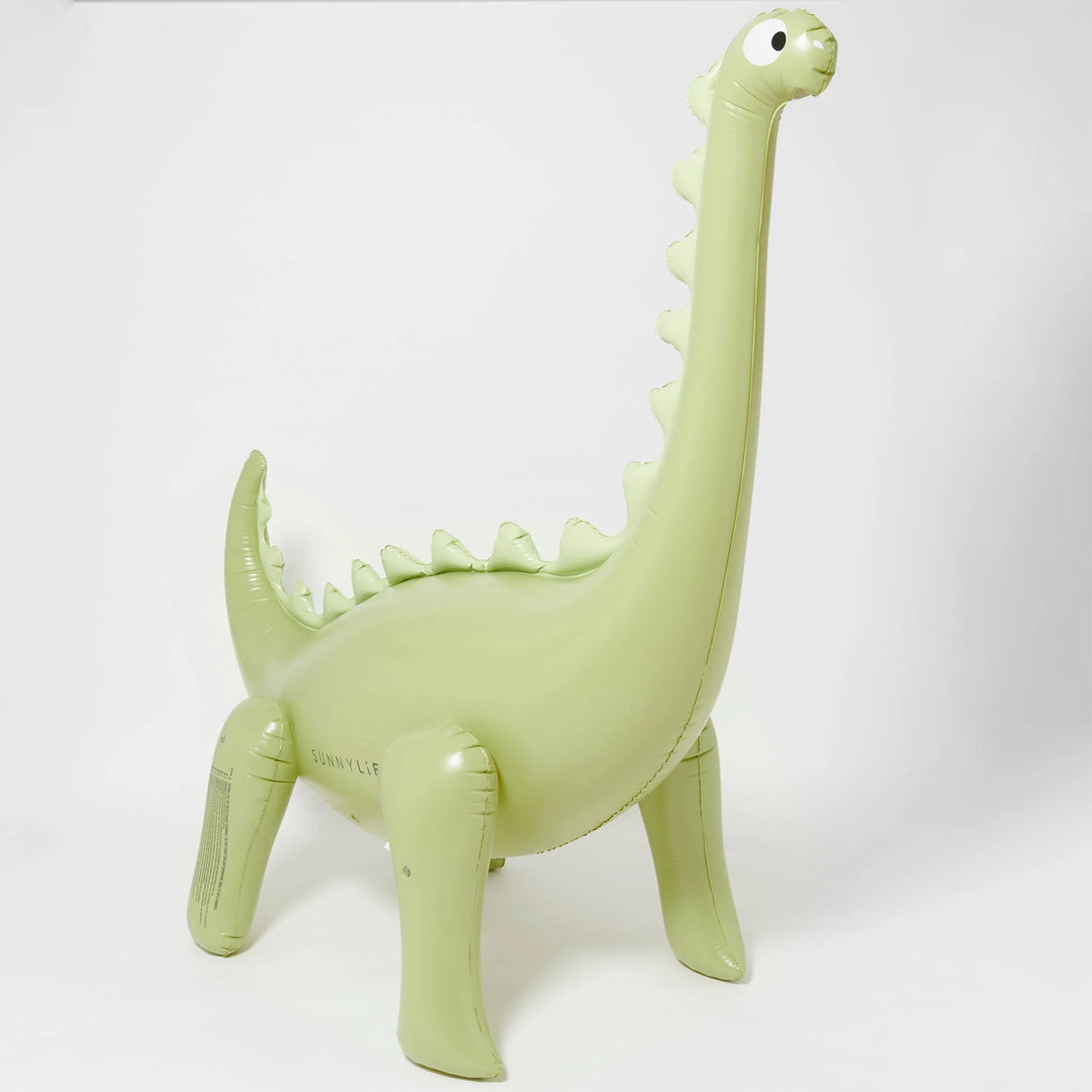 Giant Dino Inflatable Sprinkler Khaki